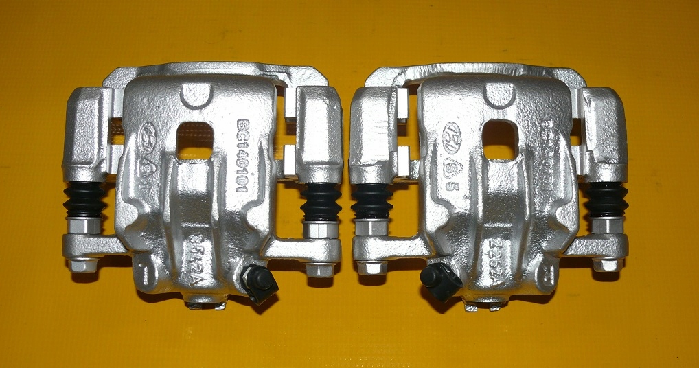 фото №9, Супорти гальмівні скоба лівий правий задня hyundai i20 i 1 262/10mm 11-17r.