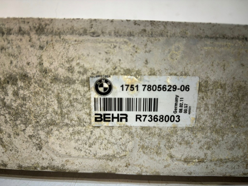 фото №6, Bmw 5 f10 / f11 интеркулер 7805629 - 14036