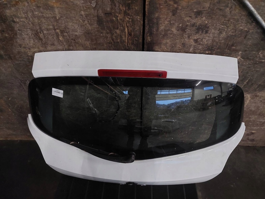 фото №4, Kompletny задня renault clio iii ov369 кришка багажника бампер лампи балка напрямні