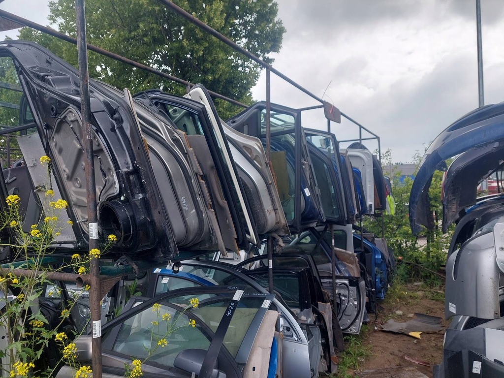 фото №12, Двері повний правий задня fiat panda ii 737/a