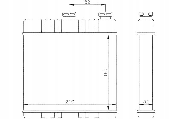 фото №1, Отопитель opel astra all 97 zafira all 99