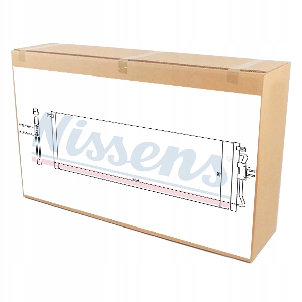 фото №1, Радиатор кондиционера chrysler voyager grand iv