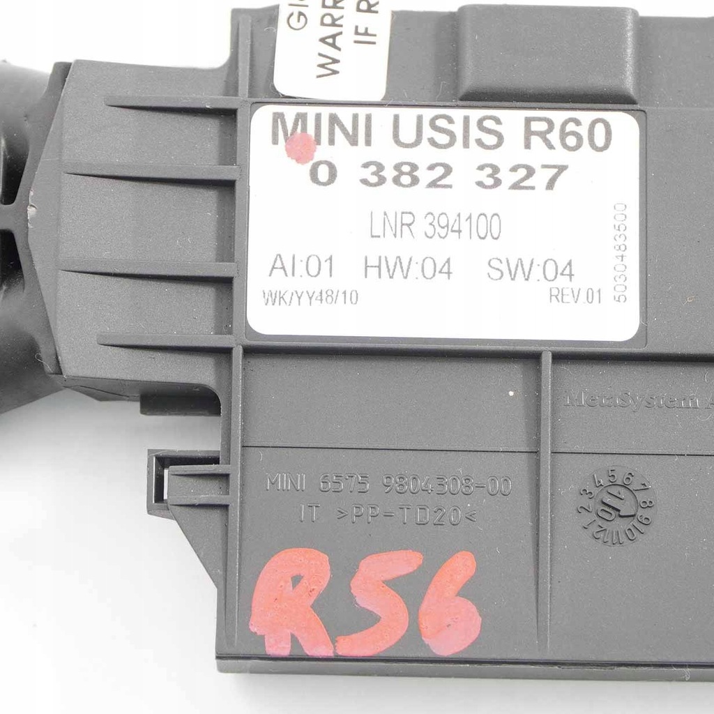 фото №4, Mini r60 r61 модуль блок керування сигналізація 0382327