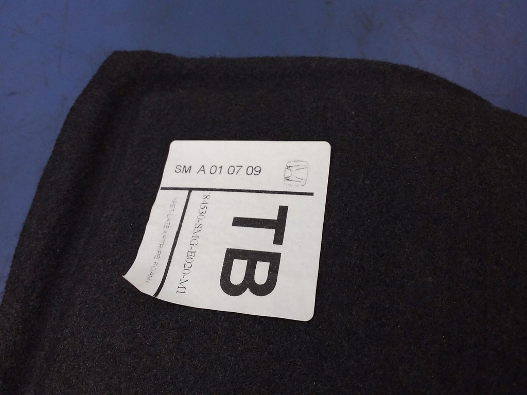 фото №5, Honda civic vii ufo 5d обшивка багажника