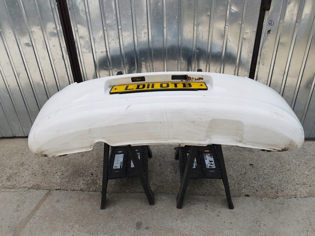 фото №12, Бампер задняя задний 5 дверь hb vw polo 6r v 5 lata 2009-2014 белый