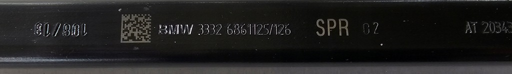 фото №5, Bmw 5 g30 g31 g32 7 g11 g12 8 g14 g15 g16 рычаг правый задняя 6861125 6861126