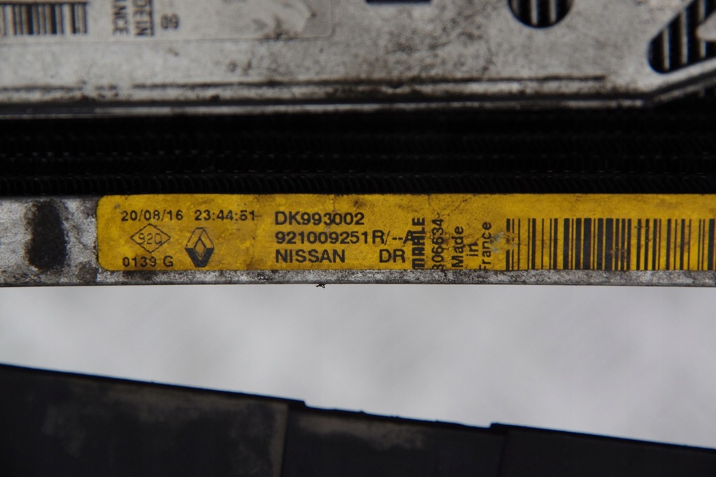 фото №7, Радіатор вентилятор espace v 1.6 dci tce оригінал