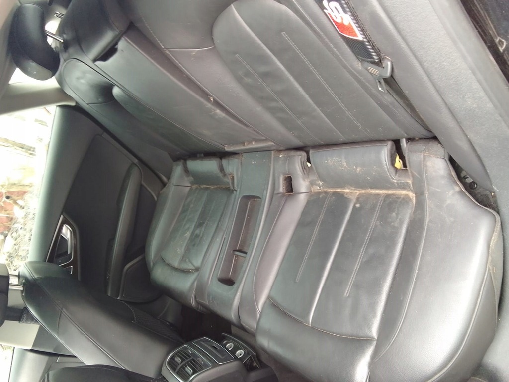 фото №8, Audi a7 сидіння водія пасажира czarna шкіра