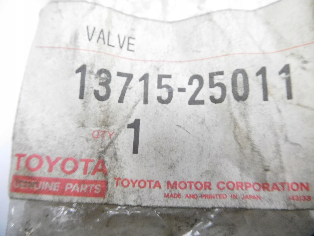 фото №7, Клапан выпускной toyota corolla 75-83 13715-25011