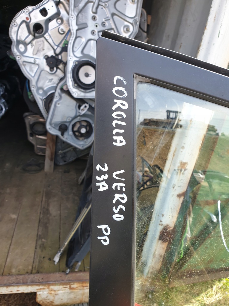 фото №11, Toyota corolla verso дверь правый перед правое