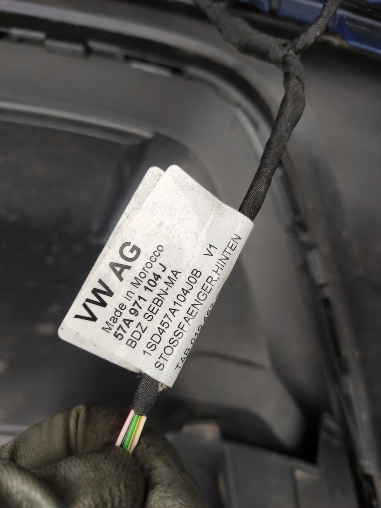 фото №8, Skoda karoq lift бампер задняя задний pdc 2023 rok kompletny датчики