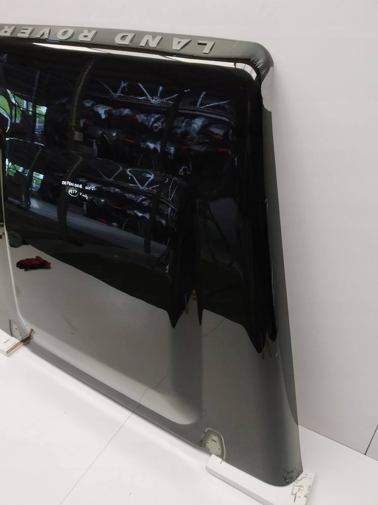 фото №3, 07+ land rover defender lift капот czarna перед