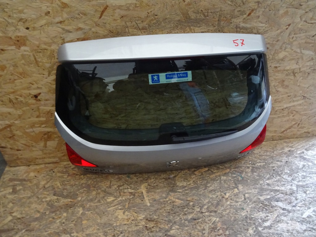 фото №1, Peugeot 3008 крышка багажника задняя