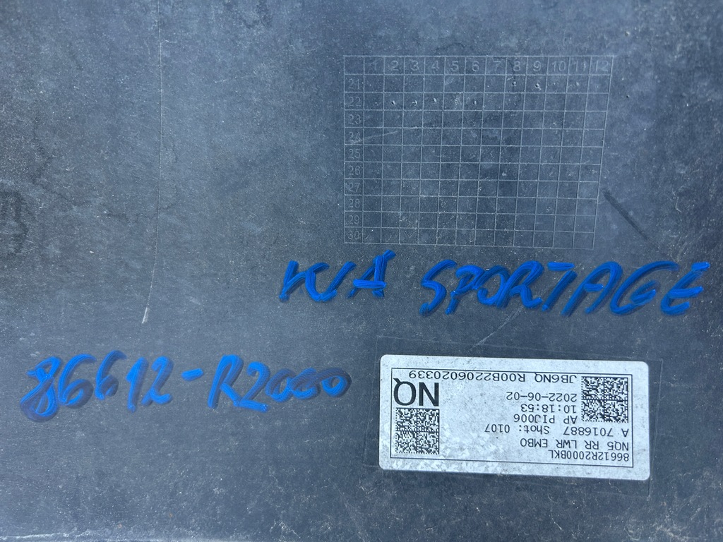 фото №9, Бампер задняя kia sportage v 86612-r2000 poznań