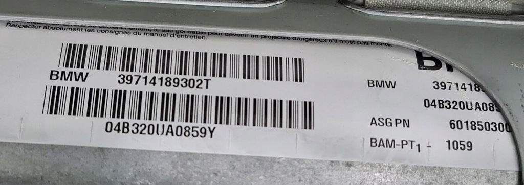 фото №14, Панель приладів приладова консоль подушка безпеки ремені bmw 7 e65 eu