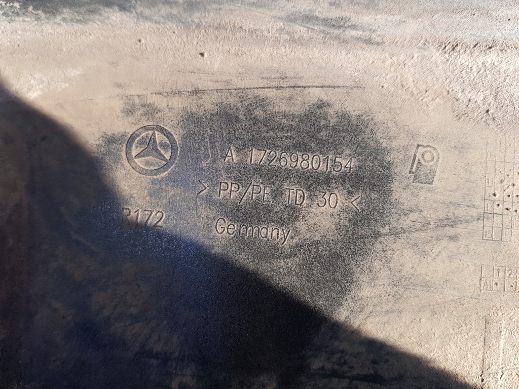 Mercedes slk r172 w172 молдинг порог левая c755 755 1726980154 Доставка