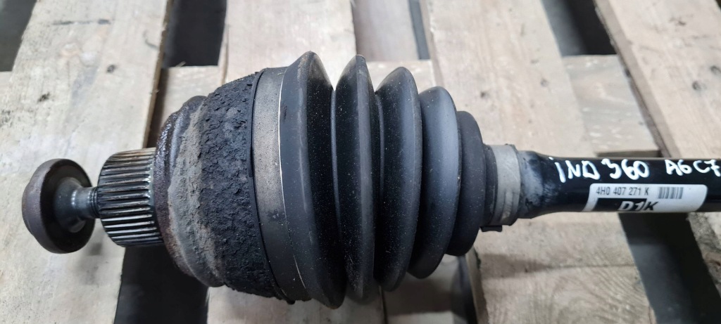 A6 c7 4g рестайлінг  привідний вал półośka ліва права 2.0 tdi 4h0407271k Недорого