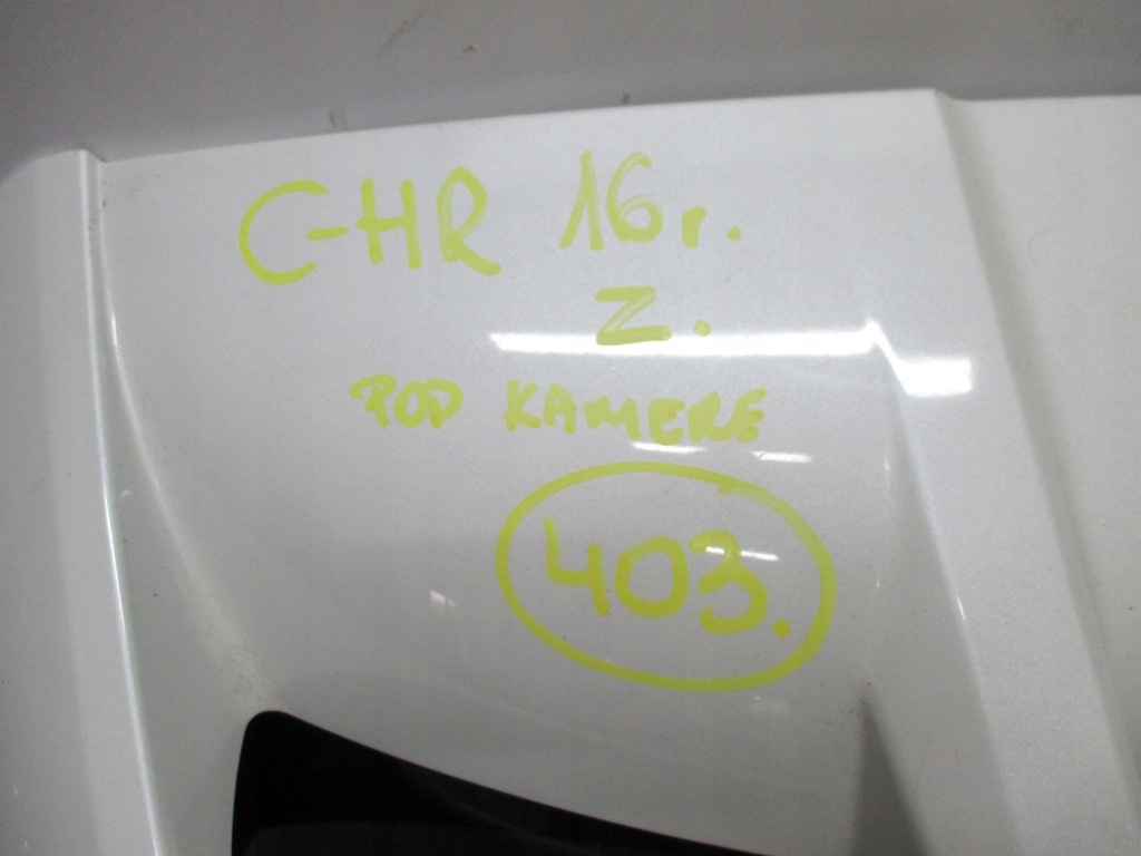 фото №5, Крышка багажника задняя toyota chr c-hr pod камера