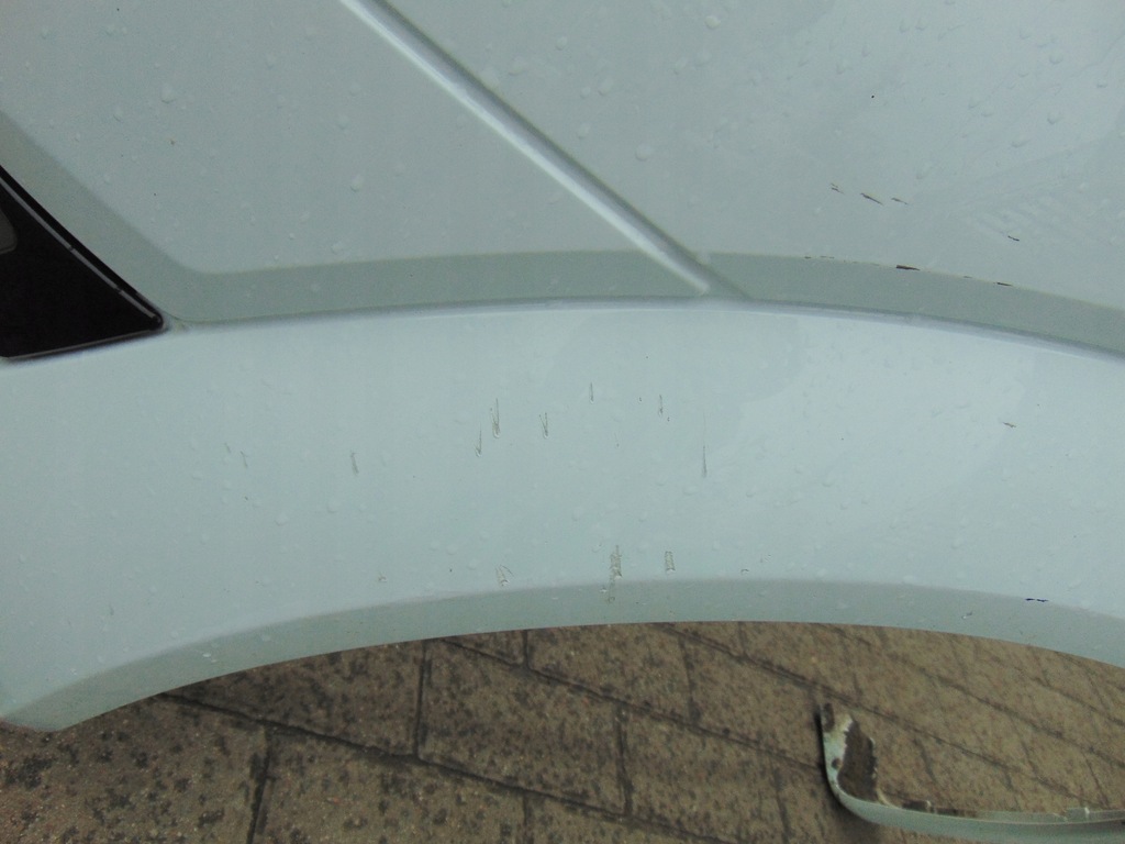 фото №11, Бампер перед передний крылья kpl smart forfour i 454 2004r- белый europa