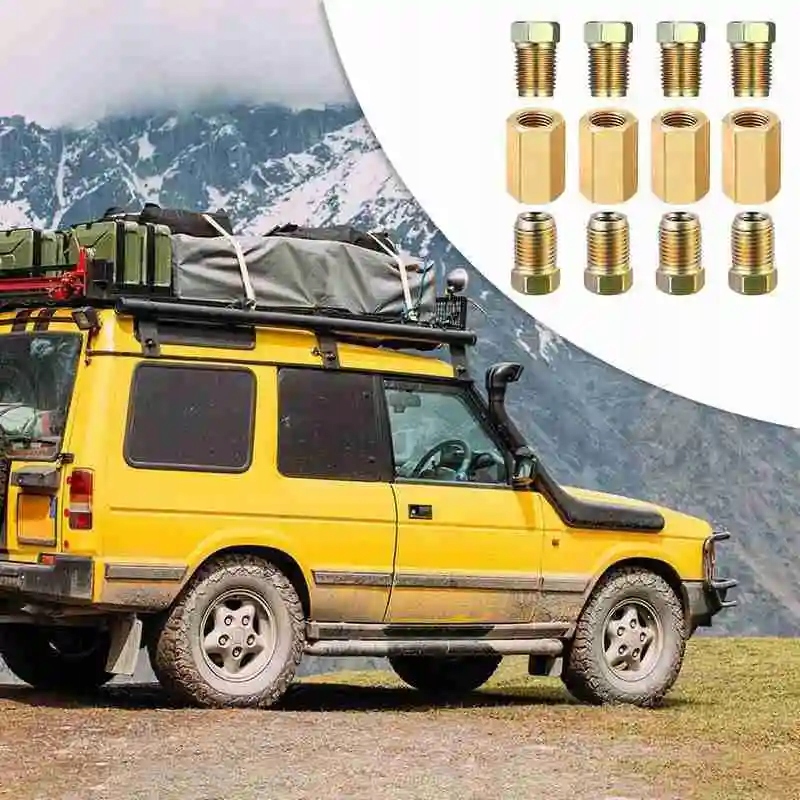 фото №12, 4x mosiężny соединитель трубка тормозной с насадки stalowymi m10x1