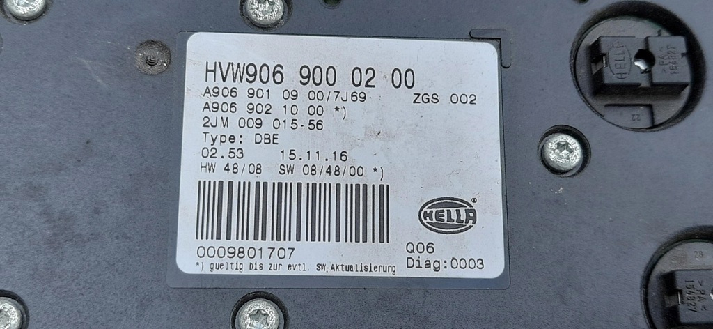 фото №6, Лампа стельовий освітлення салону volkswagen crafter 9069000200