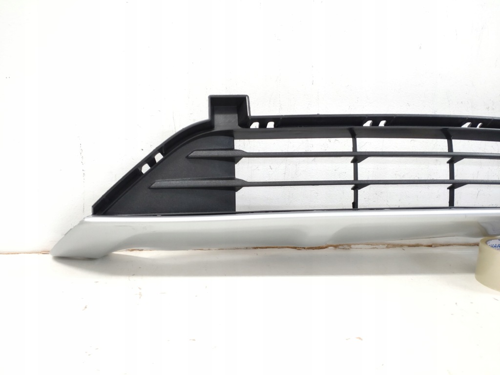 фото №9, Накладка нижня бампера передній ford edge lift 2019- спойлер сріблястий