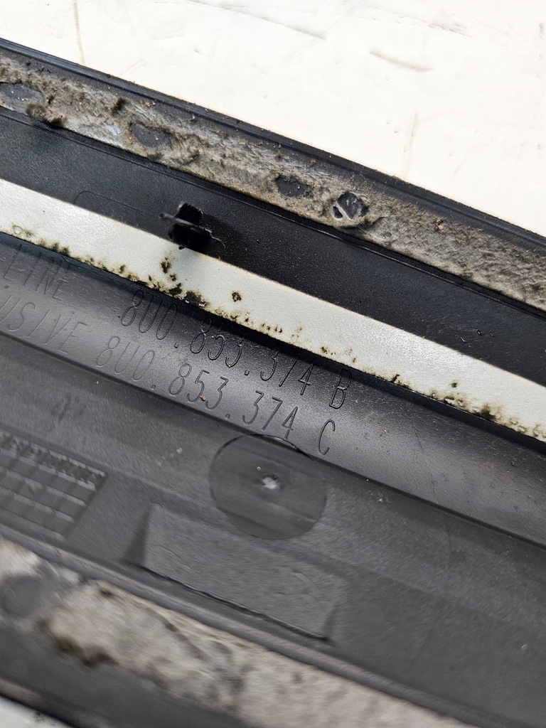 фото №12, Молдинг накладки пороговые s-line audi q3 8u 8u0853374b