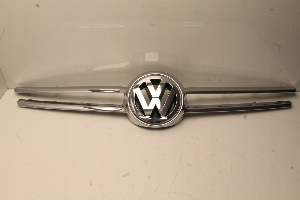 фото №1, Vw touareg i lift решётка радиатора решётка радиатора хром значок 7l6853668 #