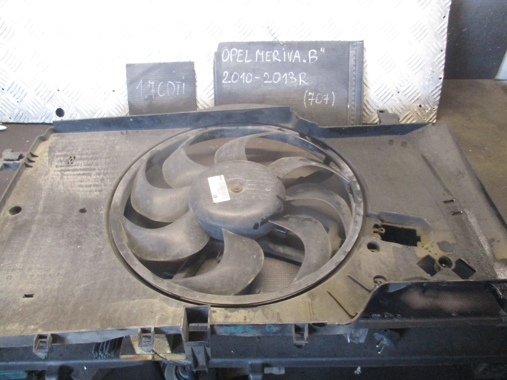 фото №1, Вентилятор радіатора opel meriva b 10-13r.