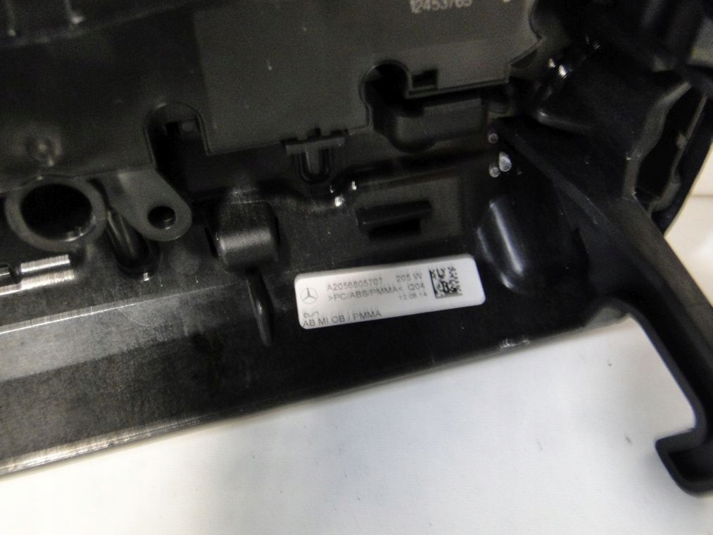 фото №10, Mercedes c klasa 205 панель блок керування кондиціонер світла