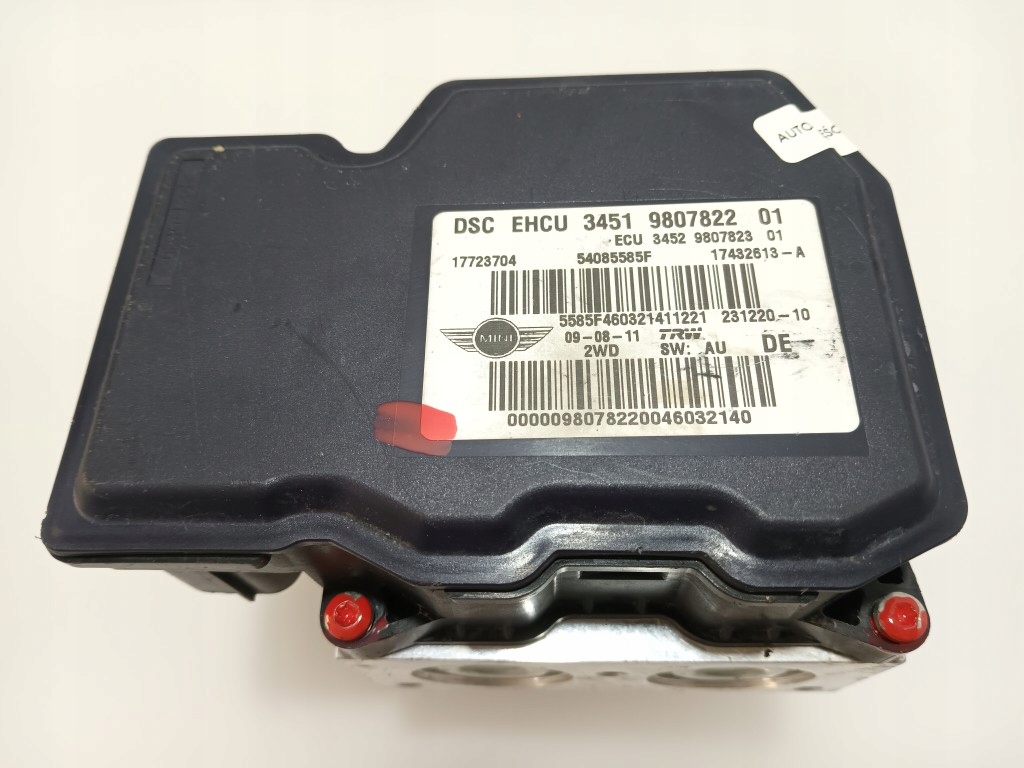 Mini cooper one r55 r56 clubman 1.6b насос abs блок управления модуль 9807822 Недорого