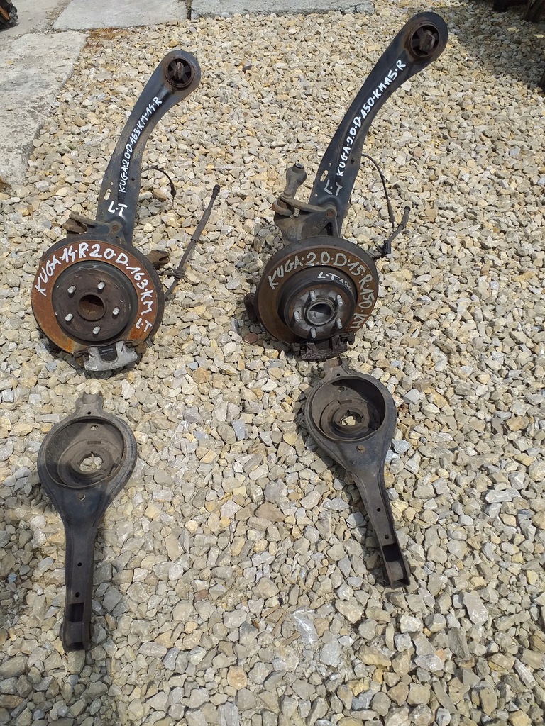 фото №1, Kuga mk2 подвеска поворотный кулак ступица задняя левая