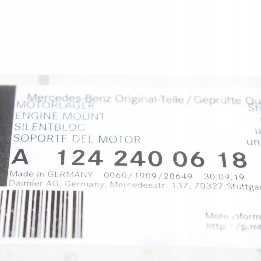 фото №11, Mercedes-benz sl r129 трансмиссия кронштейн a1242400618 3.2 бензин