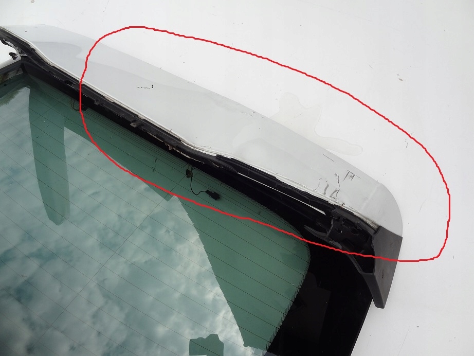 фото №5, Кришка багажника задня скло задній кришки 7p5845051 2014r as3 porsche cayenne 7p5 lift