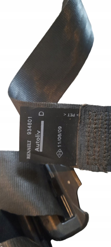 фото №4, Pas безпеки правий перед dacia logan i