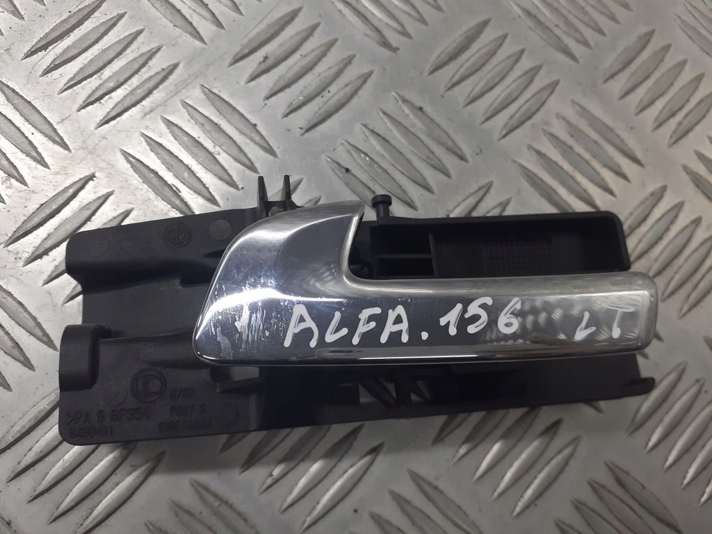 фото №1, Ручка левая задняя внутренняя alfa romeo 156 1.9 jtd