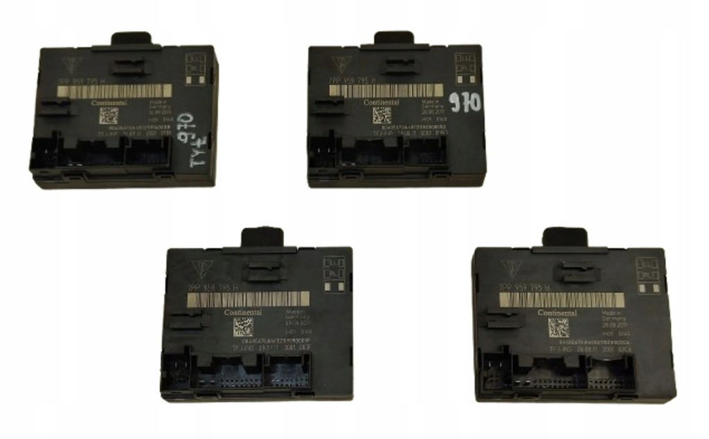 фото №1, Porsche panamera 970 09-13 модуль блок управления дверь задних 7pp959795h