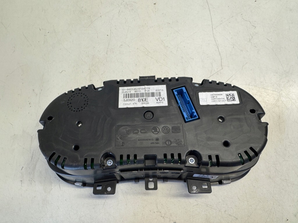 фото №5, Skoda fabia ii lift 1.2 tsi счетчик приборы 5j0920810e