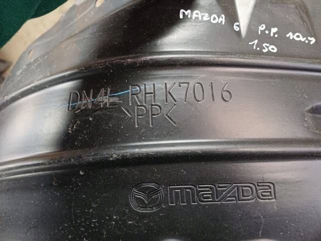 фото №6, M38 подкрылок правое передние перед mazda mx30 mx-30 dn4e56131 k7016