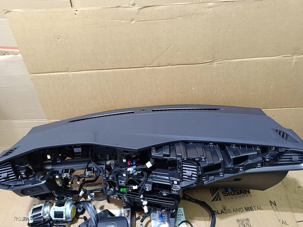 фото №12, Консоль приборная панель подушка безопасности ремни набор opel mokka b