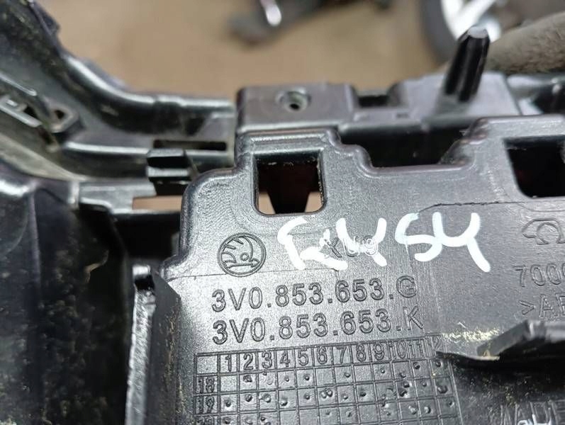 фото №15, M29 решётка радиатора решётка радиатора решётка радиатора skoda superb iii 3 3v lift 19- 3v0853653g