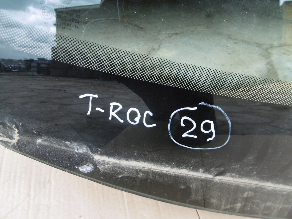 фото №3, Скло лобове vw t-roc 2017r. датчик камера