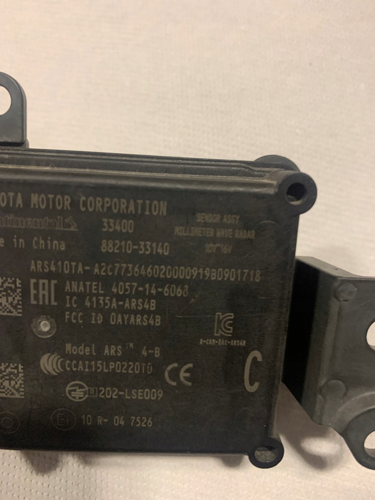 фото №6, Радар distronic toyota camry viii 88210-33140