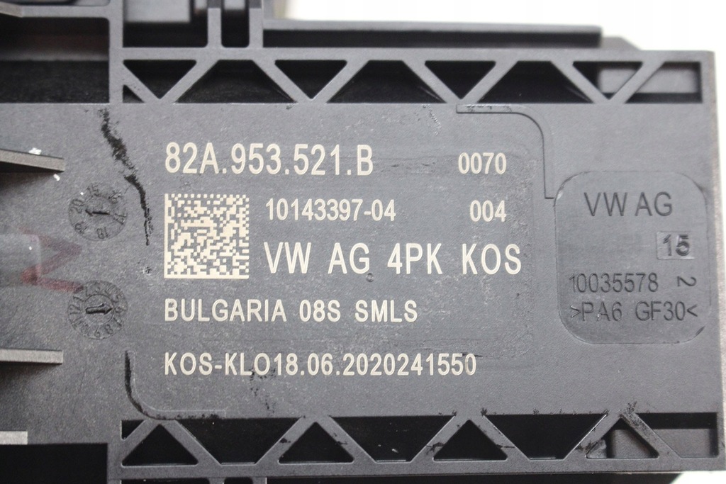 фото №6, Audi q2 переключатели руля 82a953521b переключатель рычаг руля 82a 95