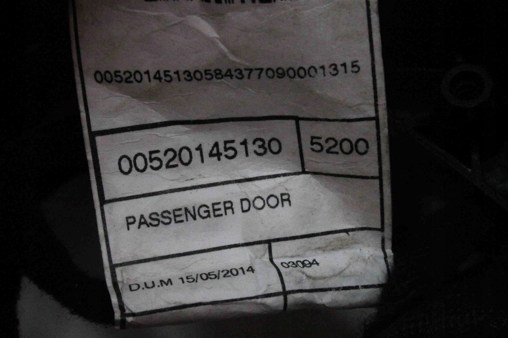 фото №9, Підйомник скло лівих передніх двері jeep renegade off-road bu c36095