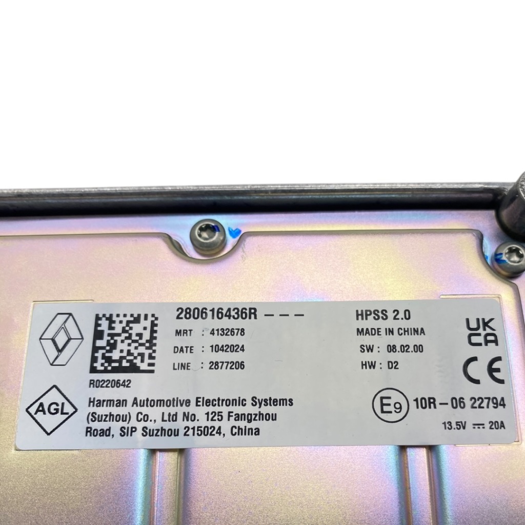 Усилитель аудио renault 280616436r Оригинал