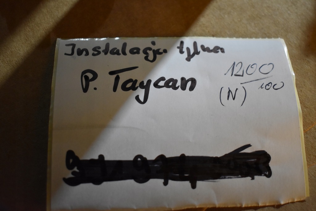 фото №5, Электропроводка электрическая задняя porsche taycan 1