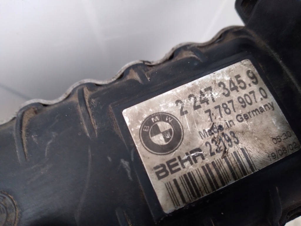 Bmw e39 520d радіатор води рідина охолоджуючої Київ