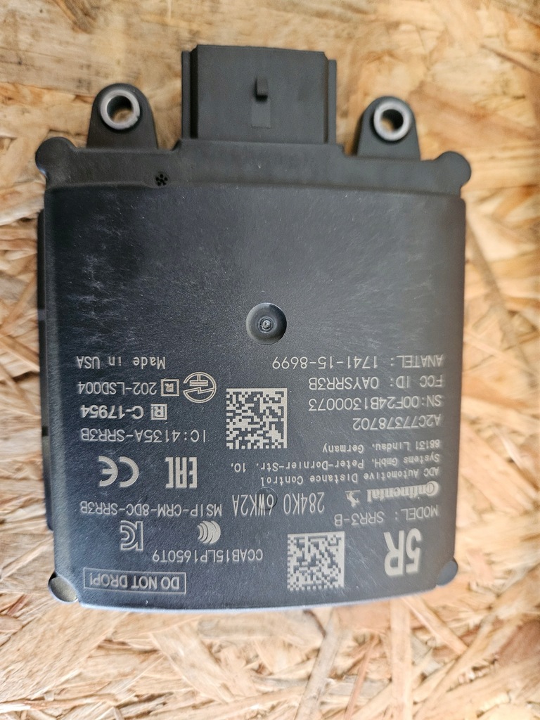 фото №1, 2022 nissan leaf ii ze1 модуль мертвого pola 284k06wk2a