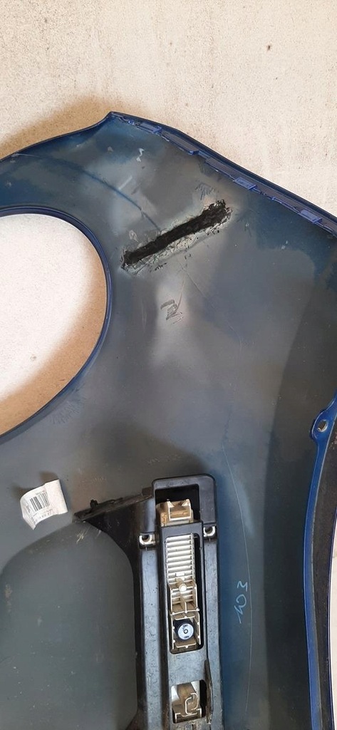 фото №7, Бампер перед передний citroen c1 ii 2 14- 2xled